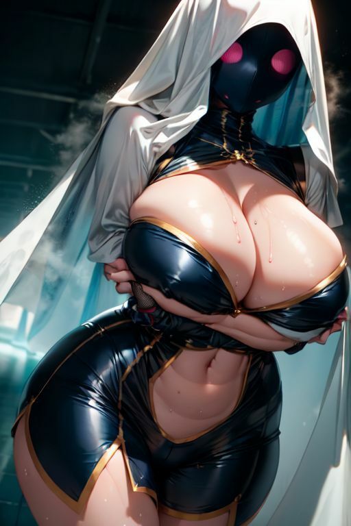 爆乳AI幽霊1 サンプル6ページ目