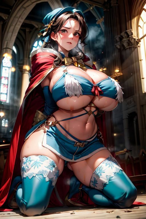 爆乳AIクリスマスビキニ1 サンプル10ページ目