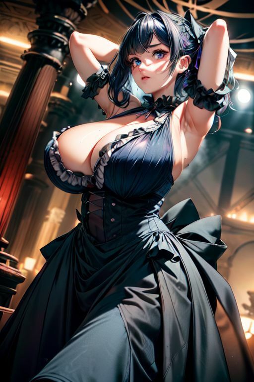 爆乳AIゴーストパンクガール1 サンプル3ページ目
