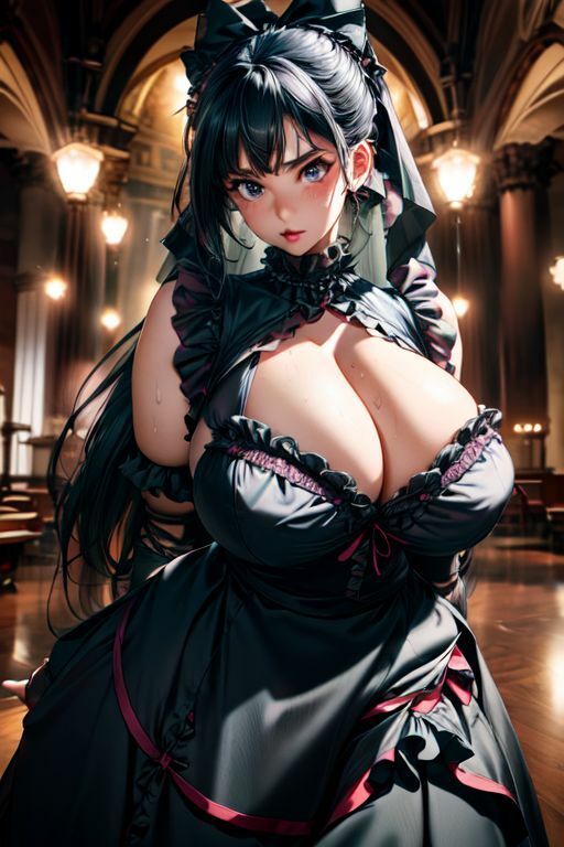 爆乳AIゴーストパンクガール1 サンプル6ページ目