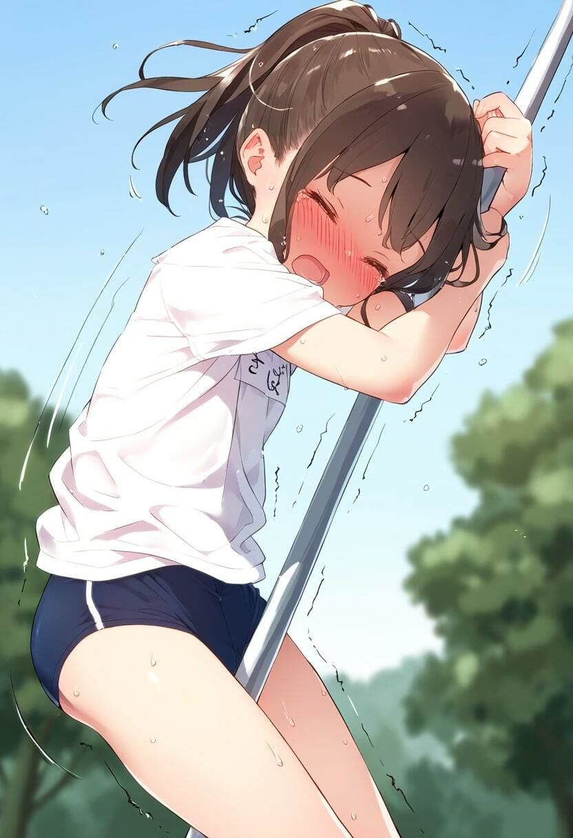 体育の時間、性の目覚め、のぼり棒オナニー サンプル2ページ目