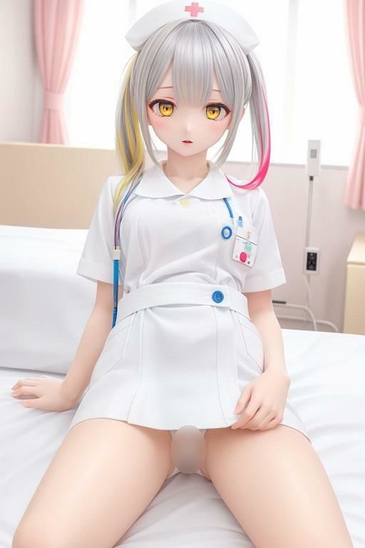 ナースの座りパンチラ2 サンプル1ページ目