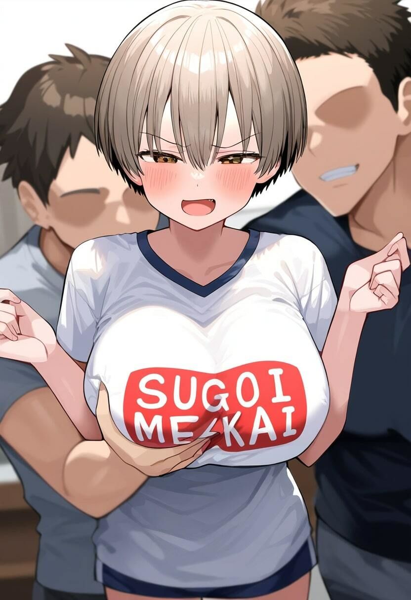SUGOIDEKAI ナンパ集団にお持ち帰りされる宇崎花 サンプル2ページ目