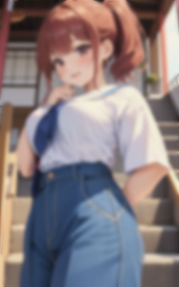 初恋〜巨乳の彼女と サンプル1ページ目