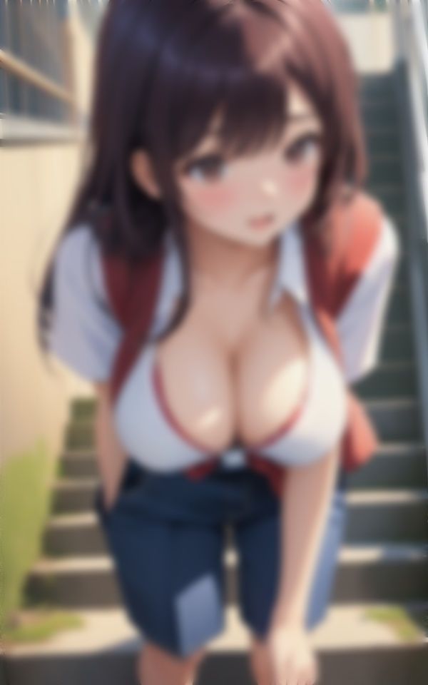 初恋〜巨乳の彼女と サンプル5ページ目
