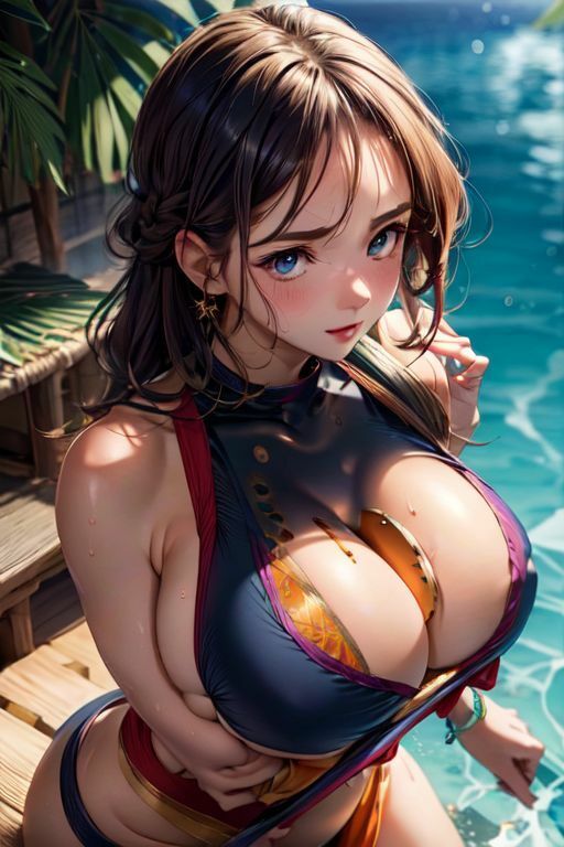 爆乳AIカットワンピース1 サンプル2ページ目