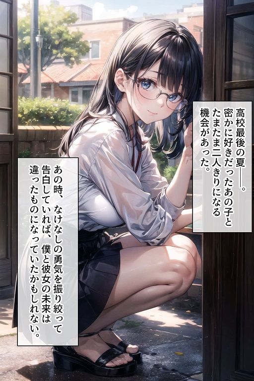 僕の好きだった地味JKが大学でメス墜ちさせられていた サンプル1ページ目