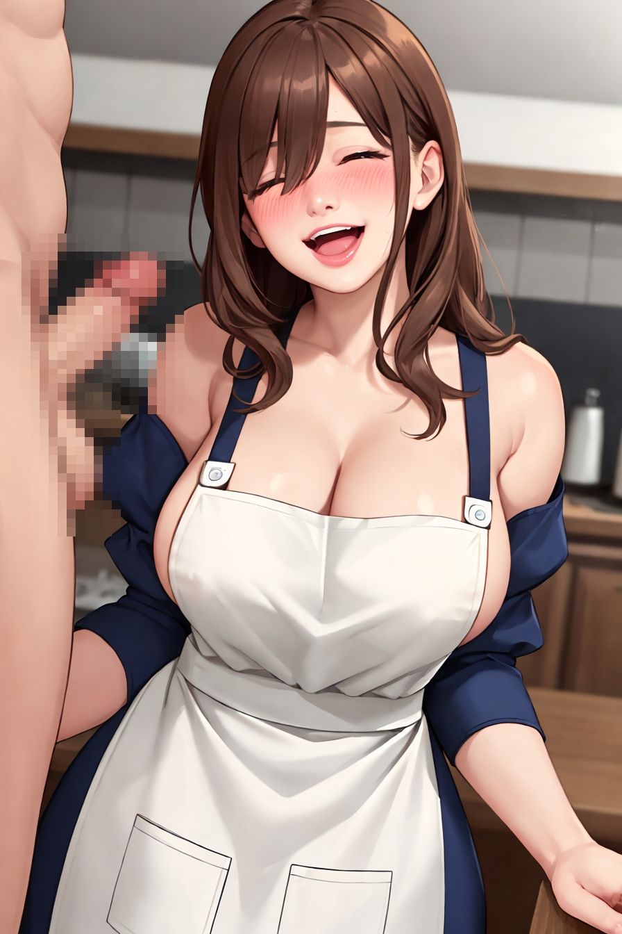 裸エプロン？新妻？不倫 サンプル4ページ目