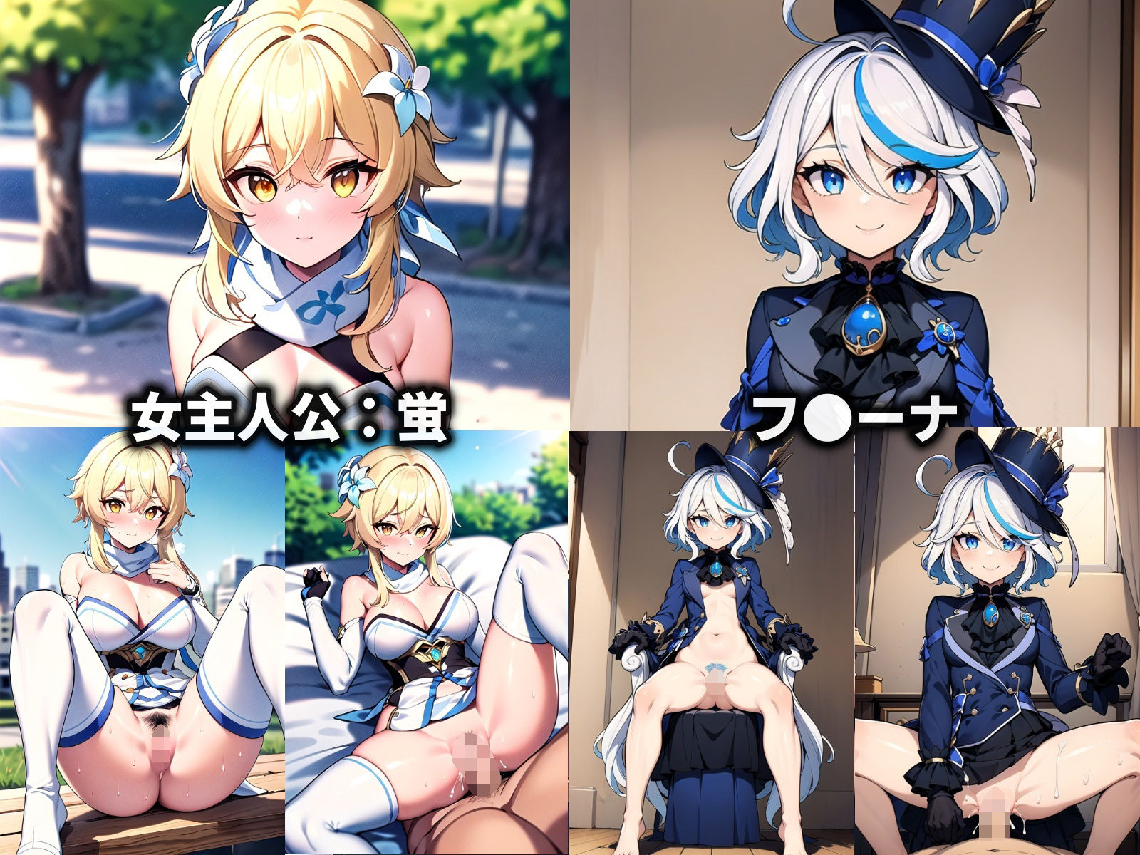 裸神:中出しインパクト…集団催●の魔術を習得した旅人に堕とされる10名の原●美少女【360P】 サンプル4ページ目