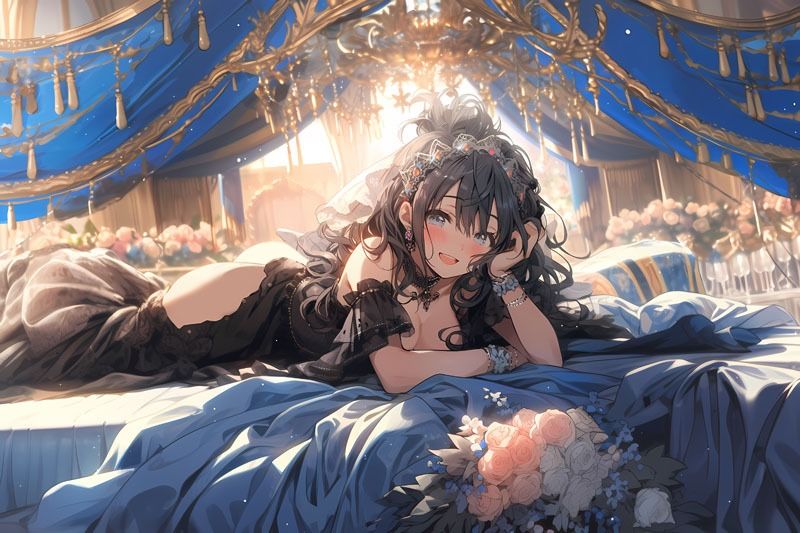 【ドレス美少女17】おっぱいがポロリ サンプル6ページ目