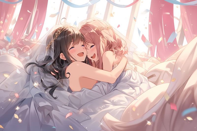 【ドレス美少女17】おっぱいがポロリ サンプル9ページ目