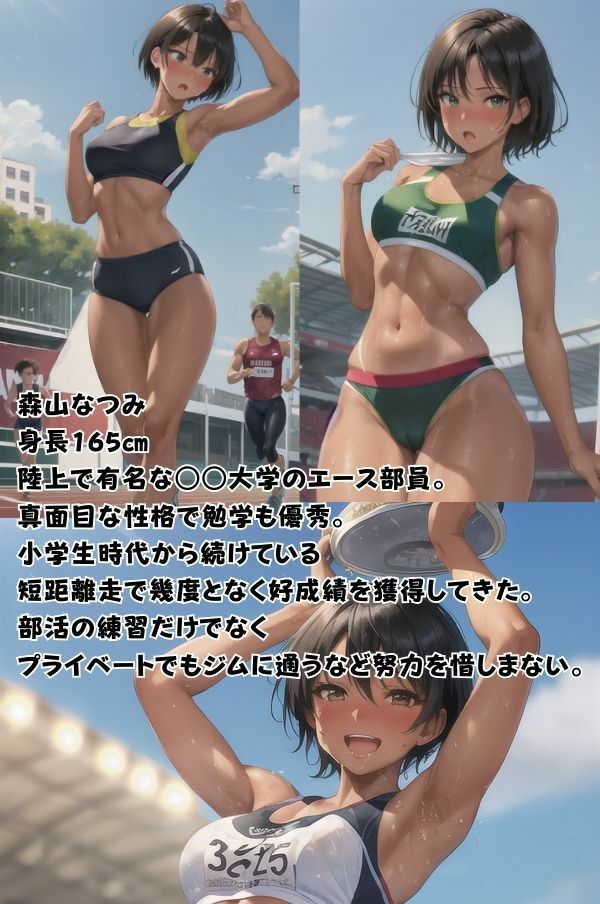 女子陸上部エースの弱みを握ってやりたい放題 サンプル1ページ目
