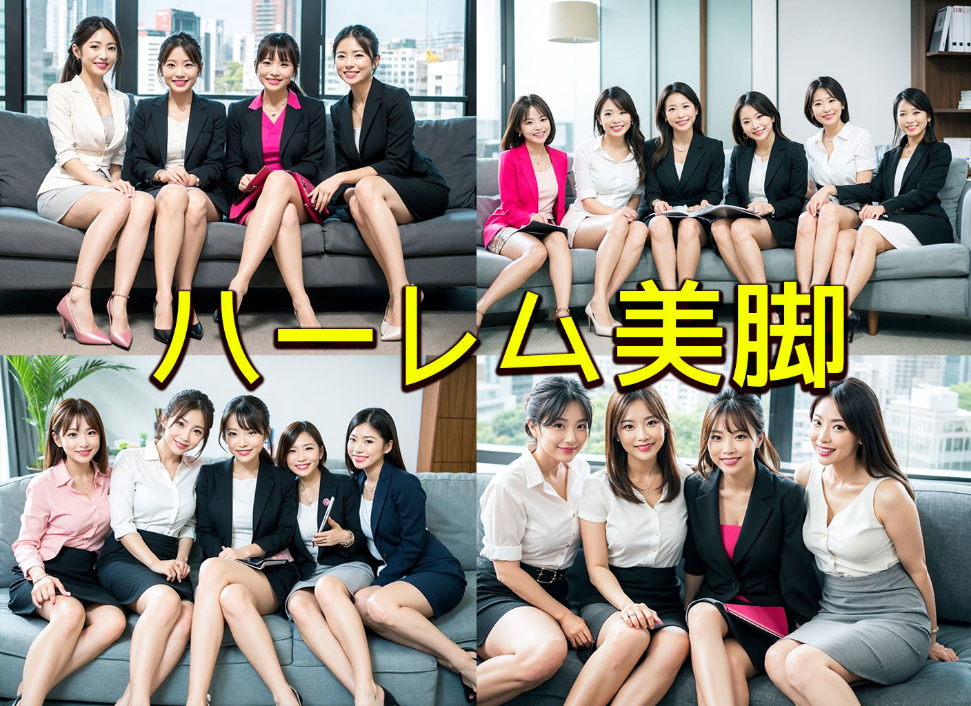 【OL美脚フェチマニア2】オフィスレディの日常のチラリズム サンプル6ページ目