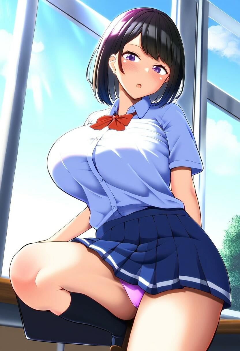 エロい巨乳JKと拘束プレイ！中出しレ●プでハメる！ サンプル6ページ目