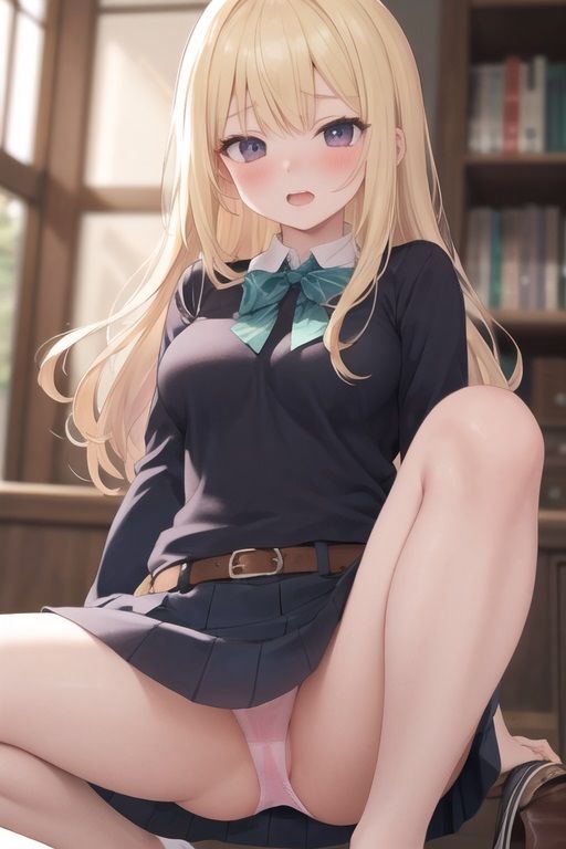 屈辱のパンチラ〜金髪JK編〜 サンプル3ページ目