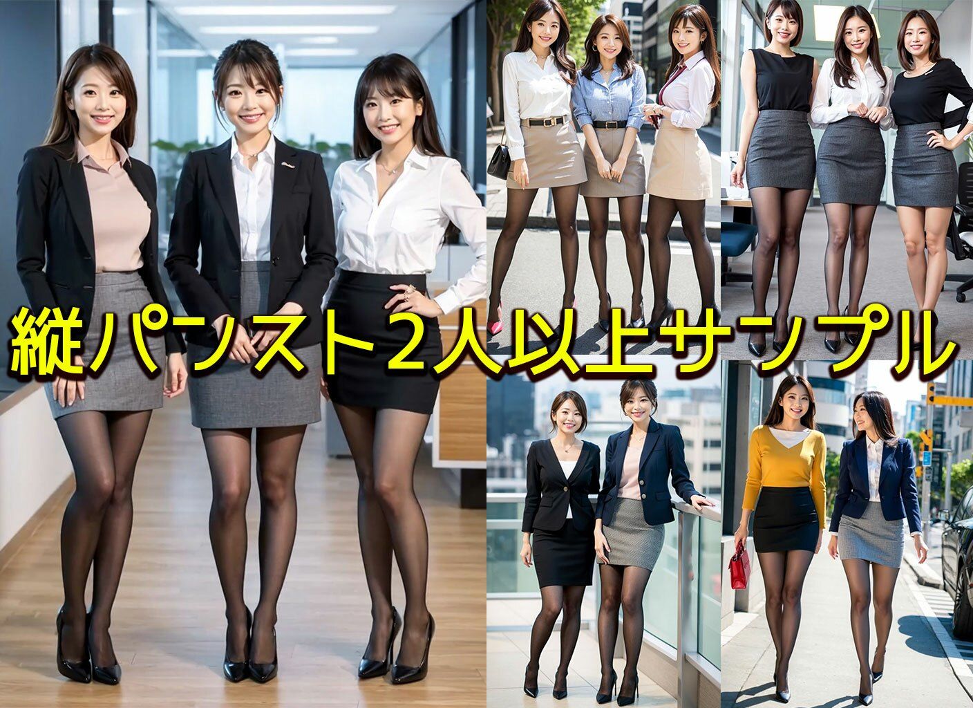 【OLパンストフェチマニア】オフィスレディの日常のチラリズム サンプル2ページ目