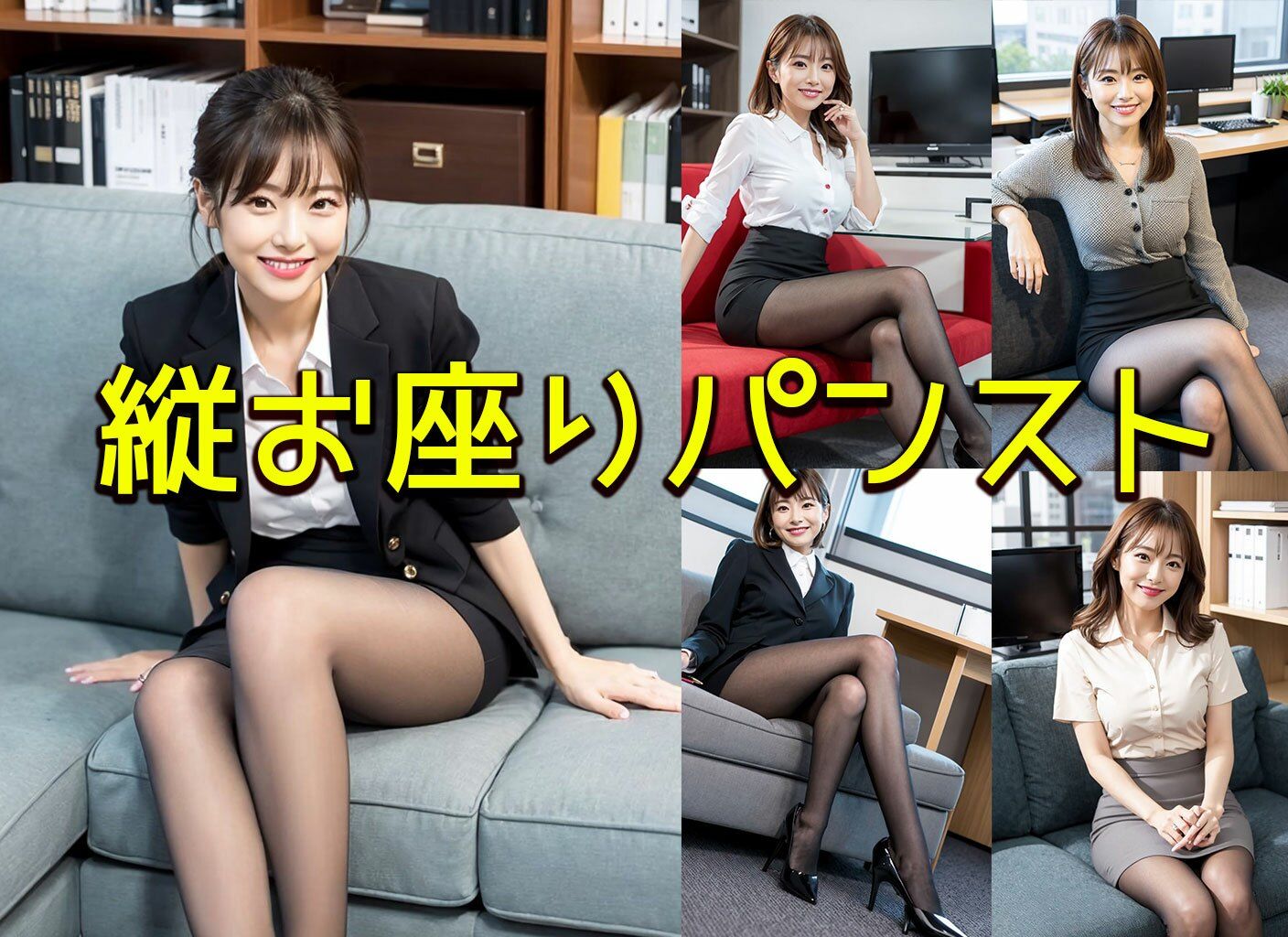 【OLパンストフェチマニア】オフィスレディの日常のチラリズム サンプル3ページ目