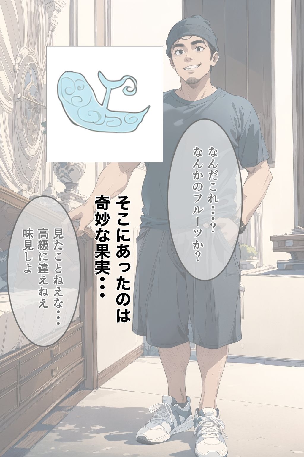 悪魔の実で憑依能力を手に入れた サンプル2ページ目