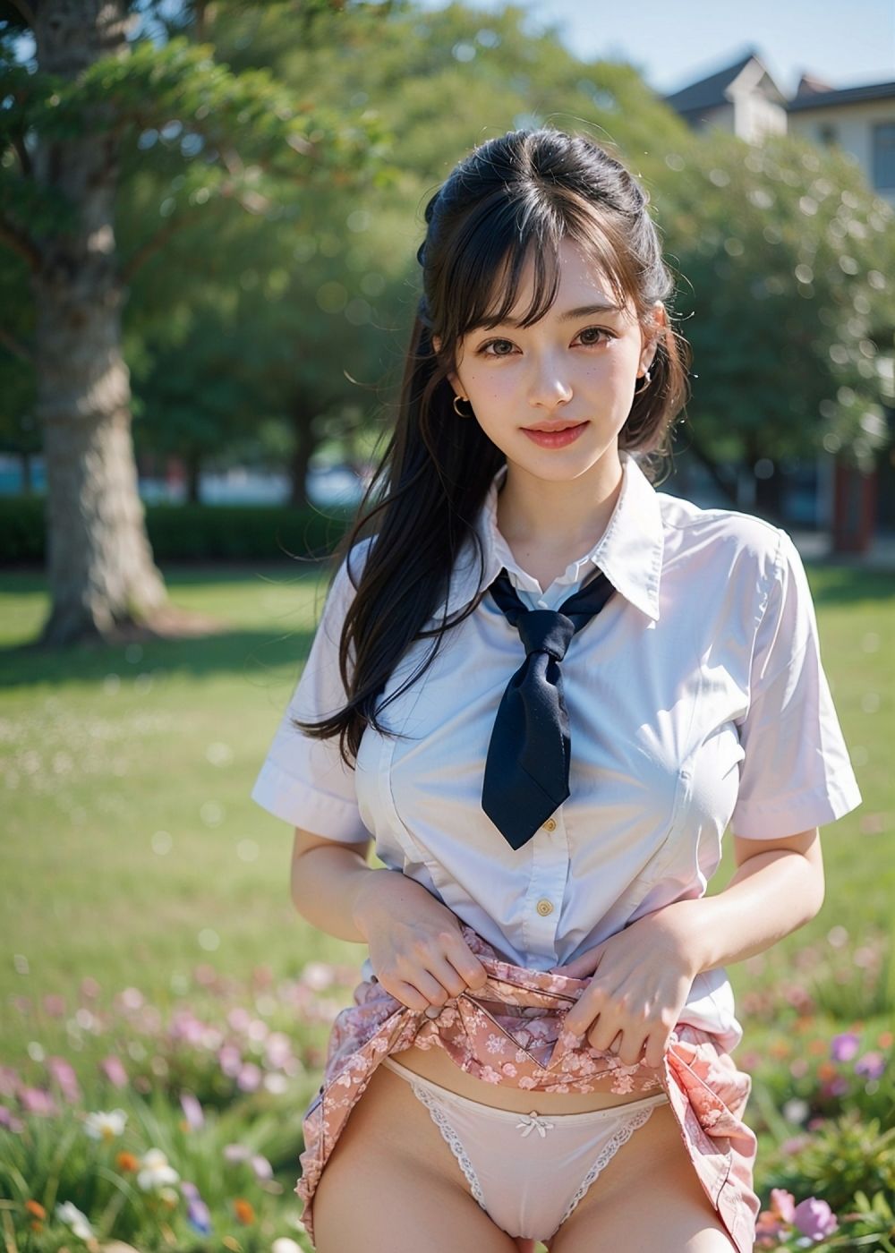 パンツ見せてくれる261人の超絶可愛い女子校生！vol.3 フェチAIグラビア写真集 サンプル5ページ目