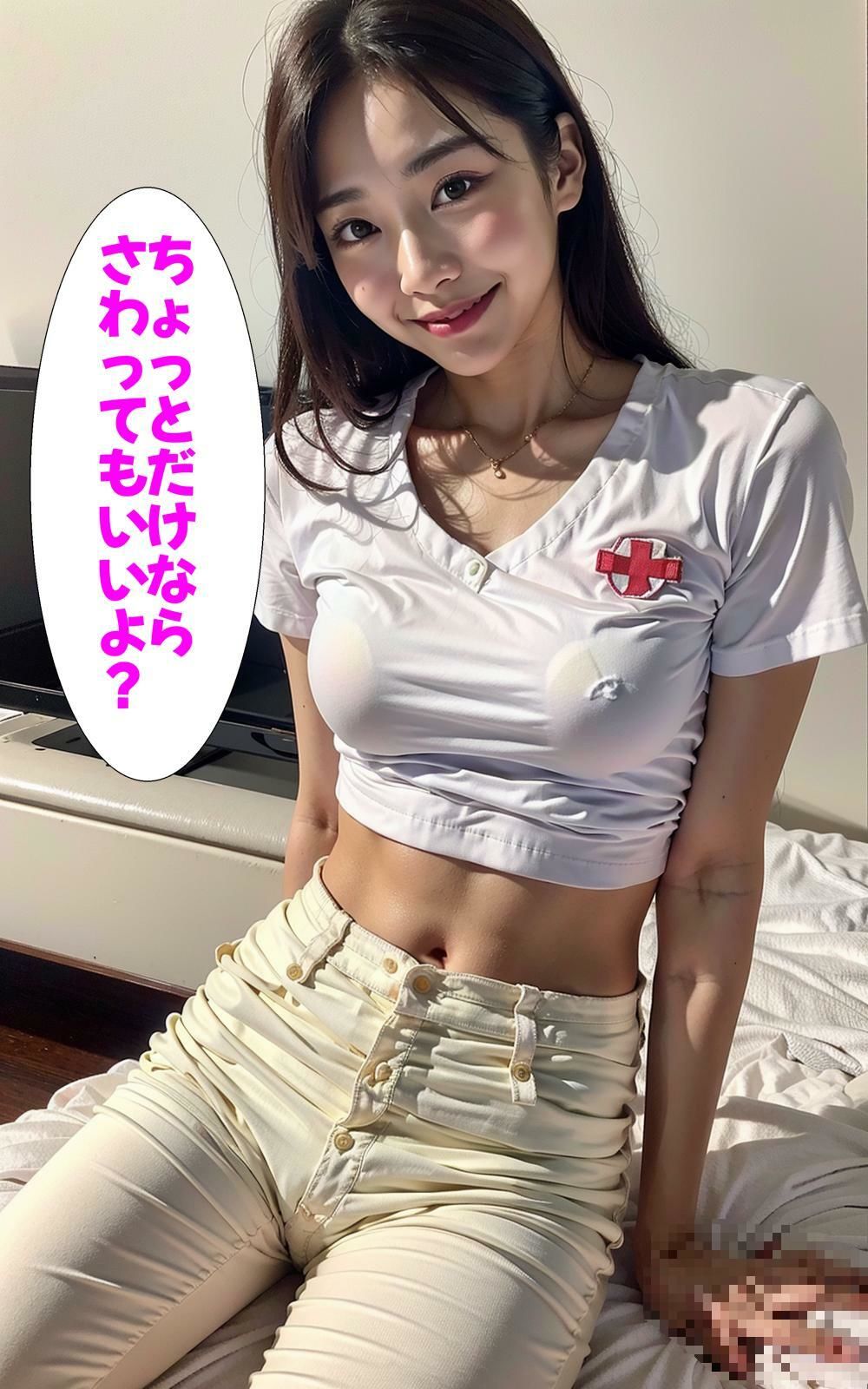 エロ看護師が誘惑してくる病院で入院性生活！ムラムラ限界爆発日記！ サンプル10ページ目