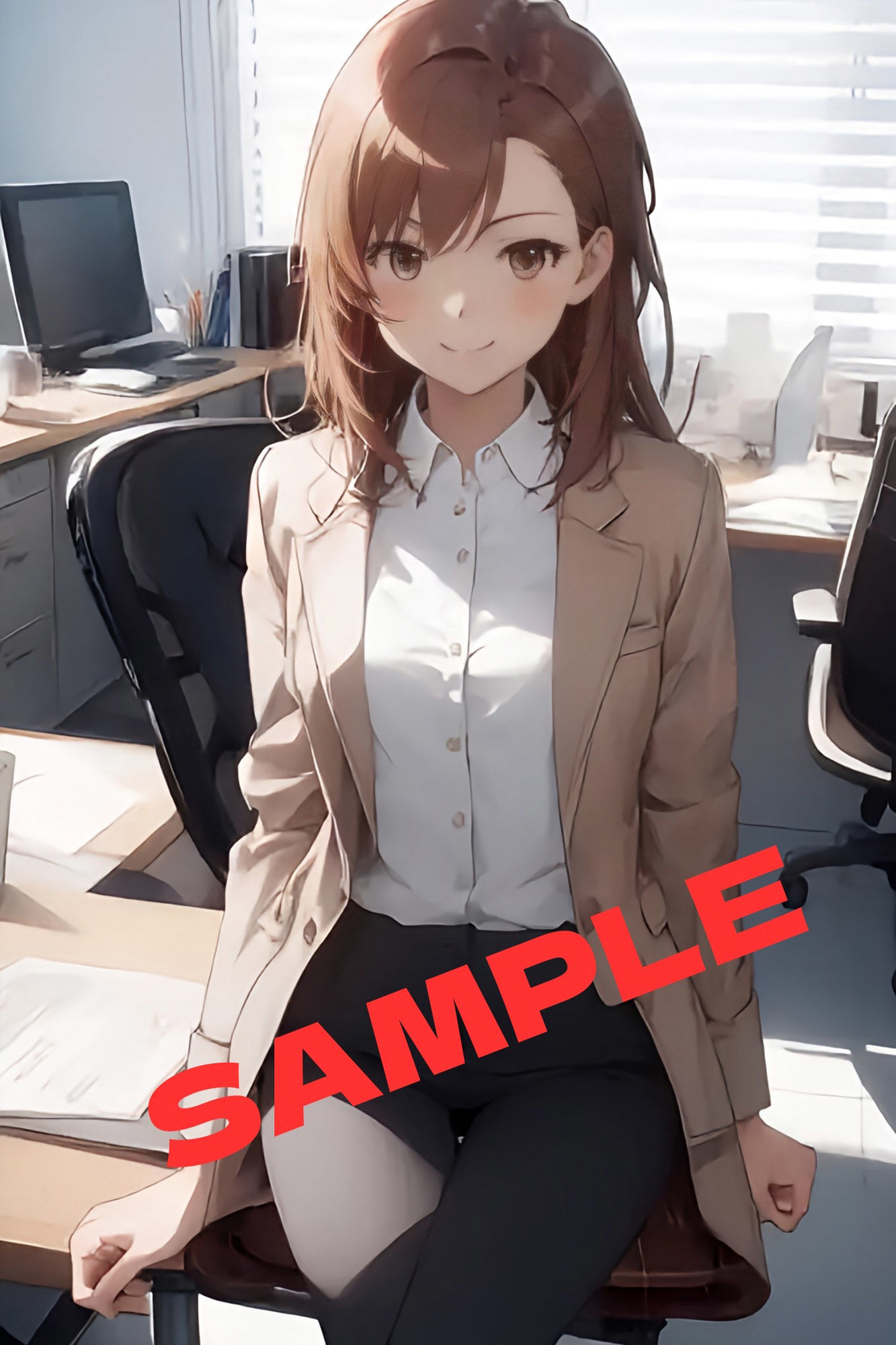 大人if 御坂〇琴 仕事も恋も全力投球 サンプル2ページ目