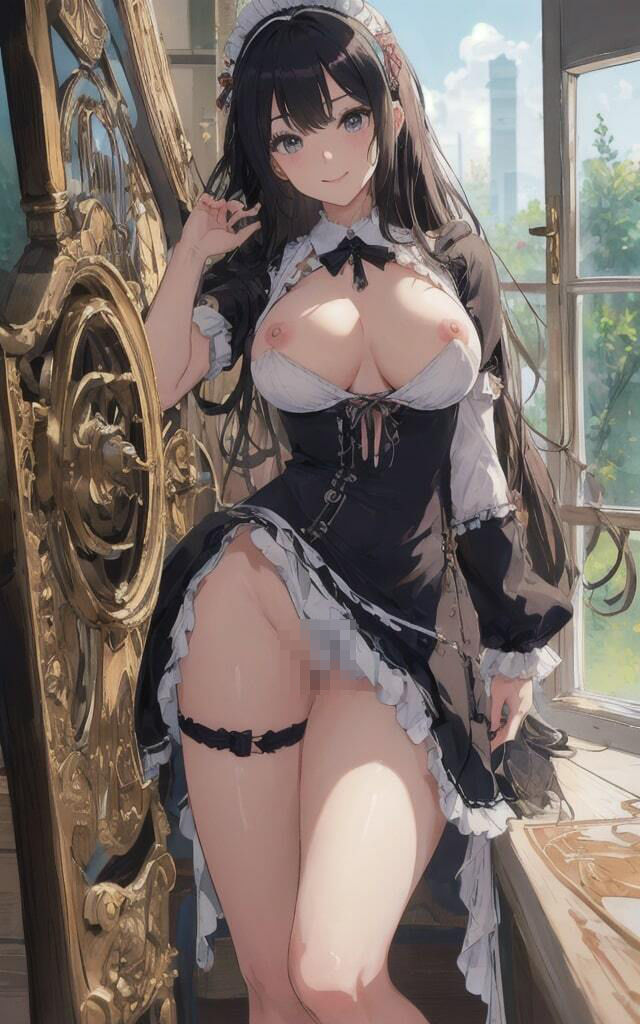 巨乳メイド 1 サンプル7ページ目
