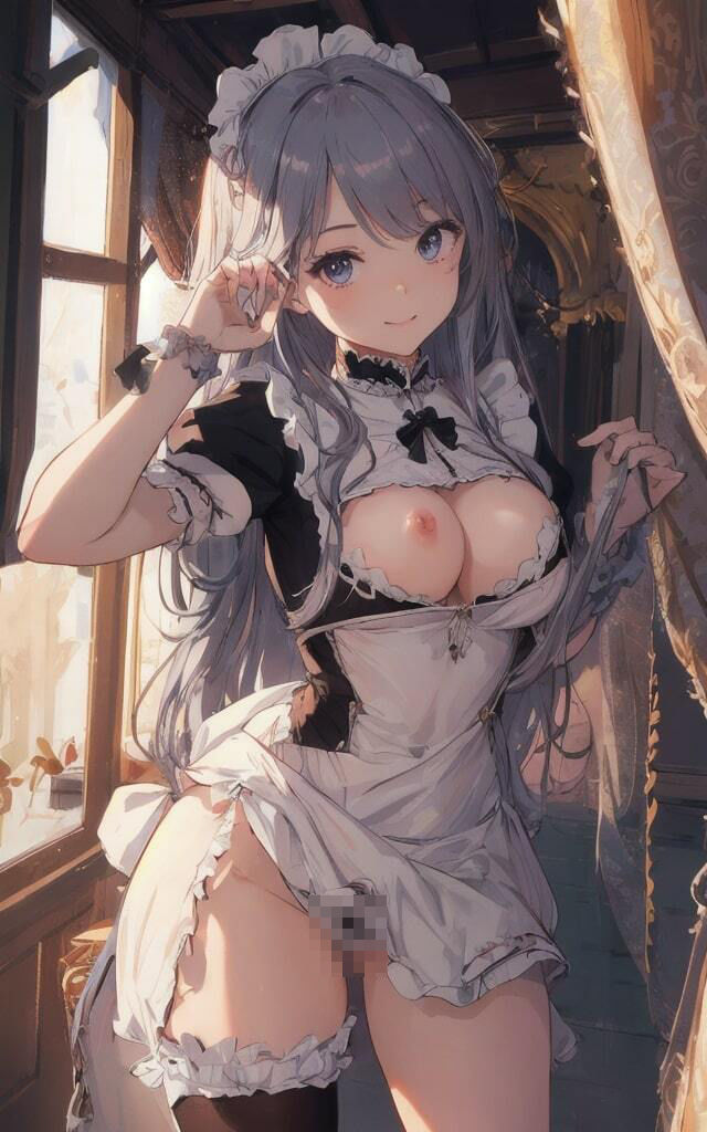 巨乳メイド 1 サンプル8ページ目