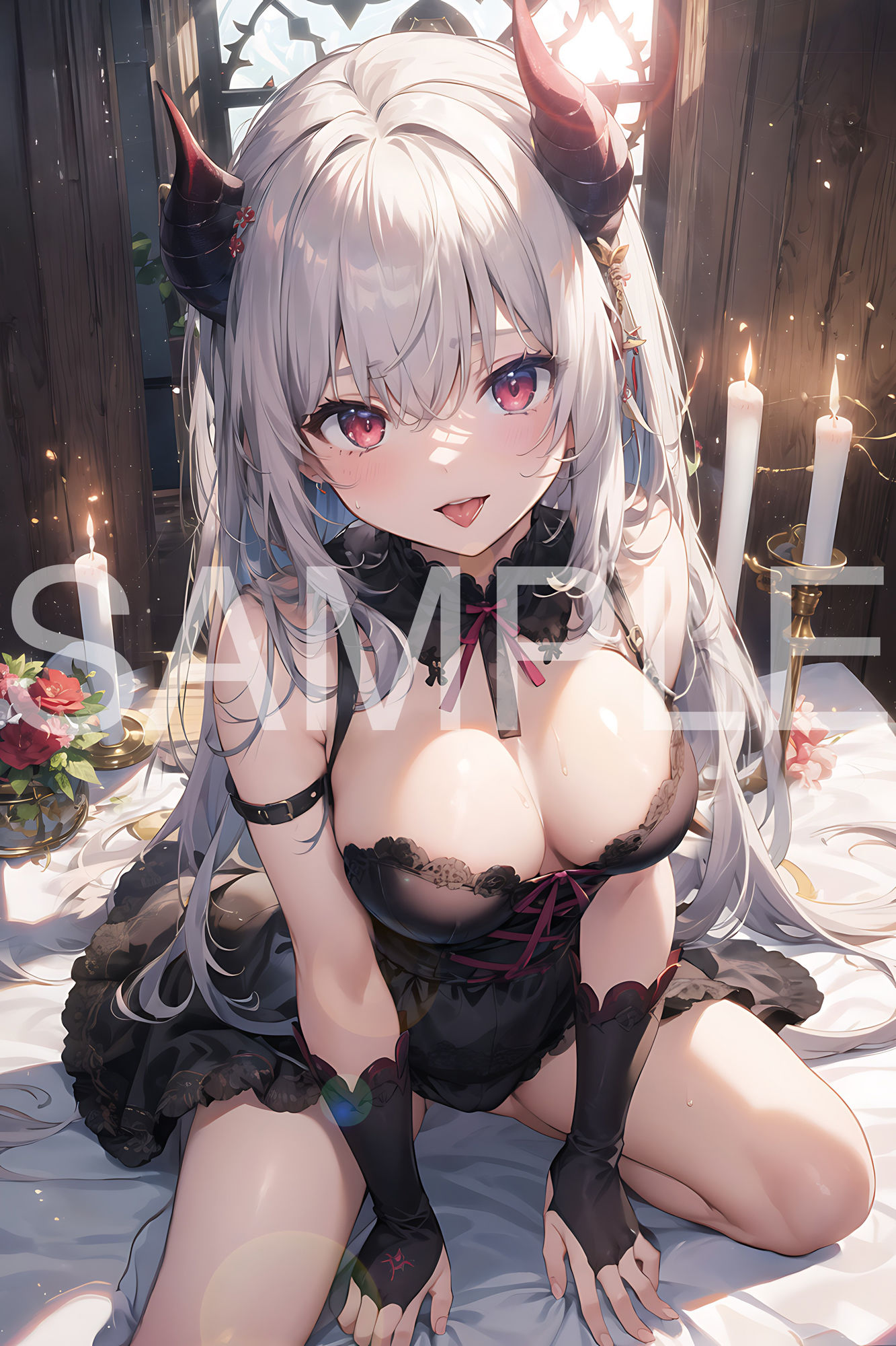 サキュバス×美少女 サンプル7ページ目