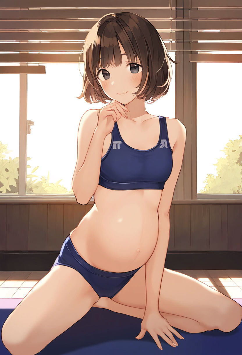 隣の妊婦若妻「星野萌黄（ほしの もえぎ）」さんの観察日記｜妊娠したボテ腹美人主婦の性活を盗撮・のぞきで丸裸（手コキ・イラマチオ・セックス）500枚 サンプル6ページ目