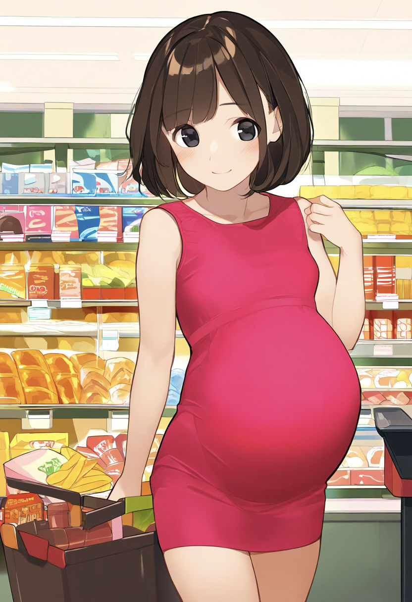 隣の妊婦若妻「星野萌黄（ほしの もえぎ）」さんの観察日記｜妊娠したボテ腹美人主婦の性活を盗撮・のぞきで丸裸（手コキ・イラマチオ・セックス）500枚 サンプル8ページ目