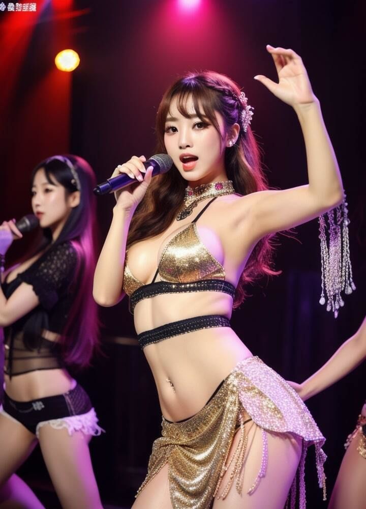 K-PoPなアイドルたち サンプル5ページ目