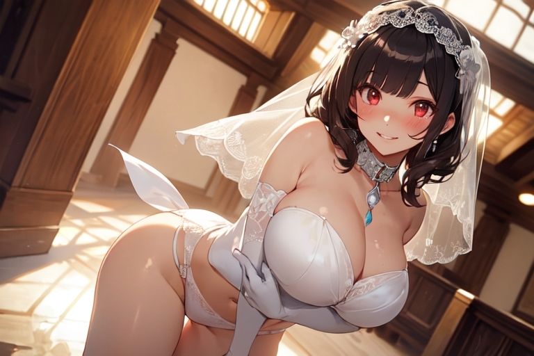 【微エロ】フェチコレVol.3 催●・洗脳されてウェディングビキニを着せられた人妻（巨乳編） サンプル3ページ目