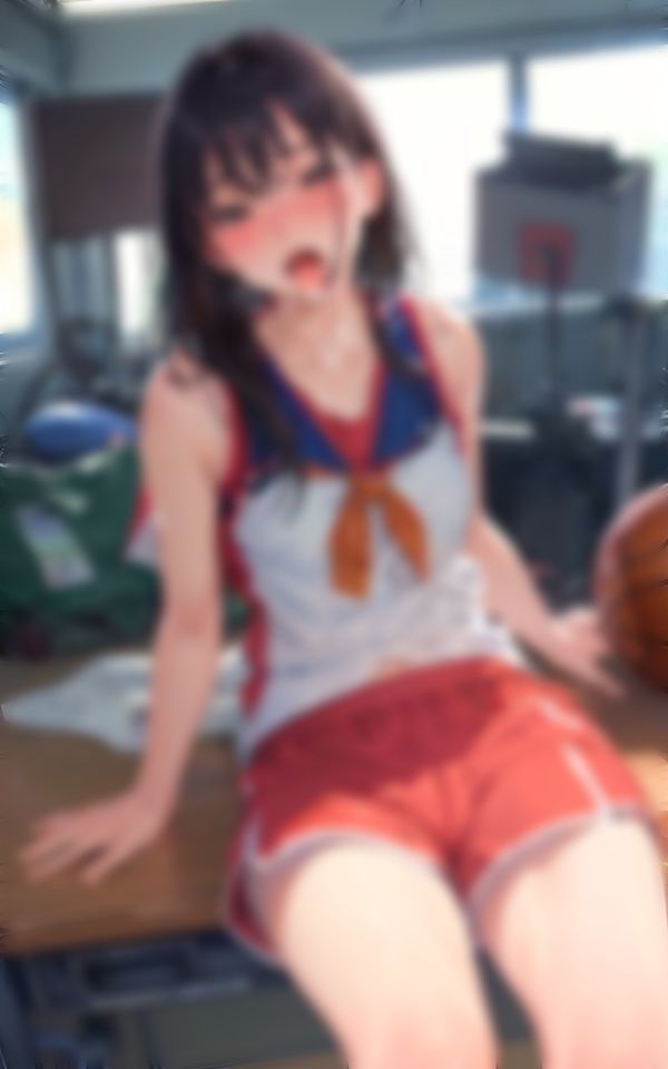 バスケ少女のお口にシュートっ！ サンプル1ページ目