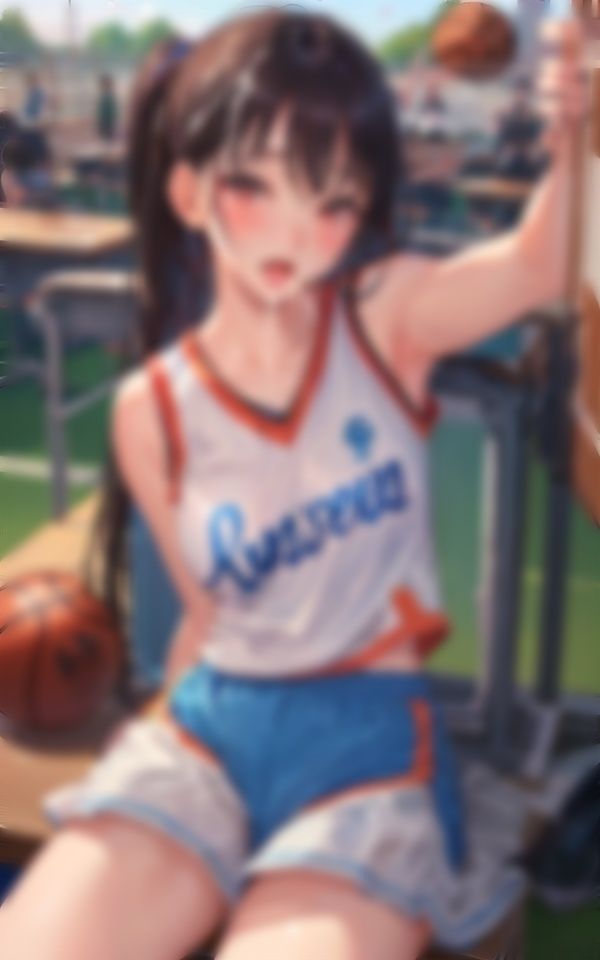 バスケ少女のお口にシュートっ！ サンプル2ページ目