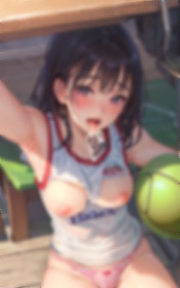 バスケ少女のお口にシュートっ！ サンプル4ページ目