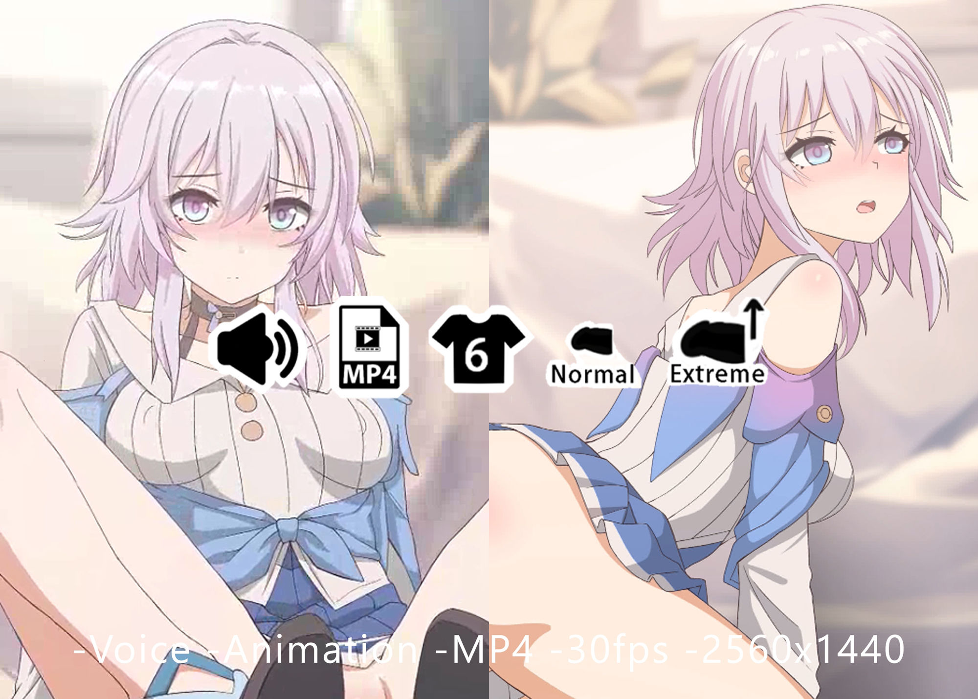 三月七 - 同人動画 （ぎんハハ）2023年 サンプル1ページ目