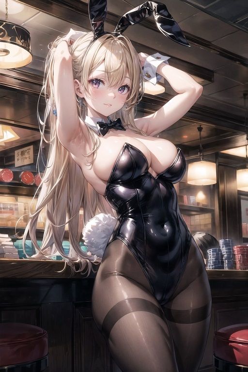 S級バニーガールと（勝てば）特濃エッチできる秘密のカジノ サンプル4ページ目