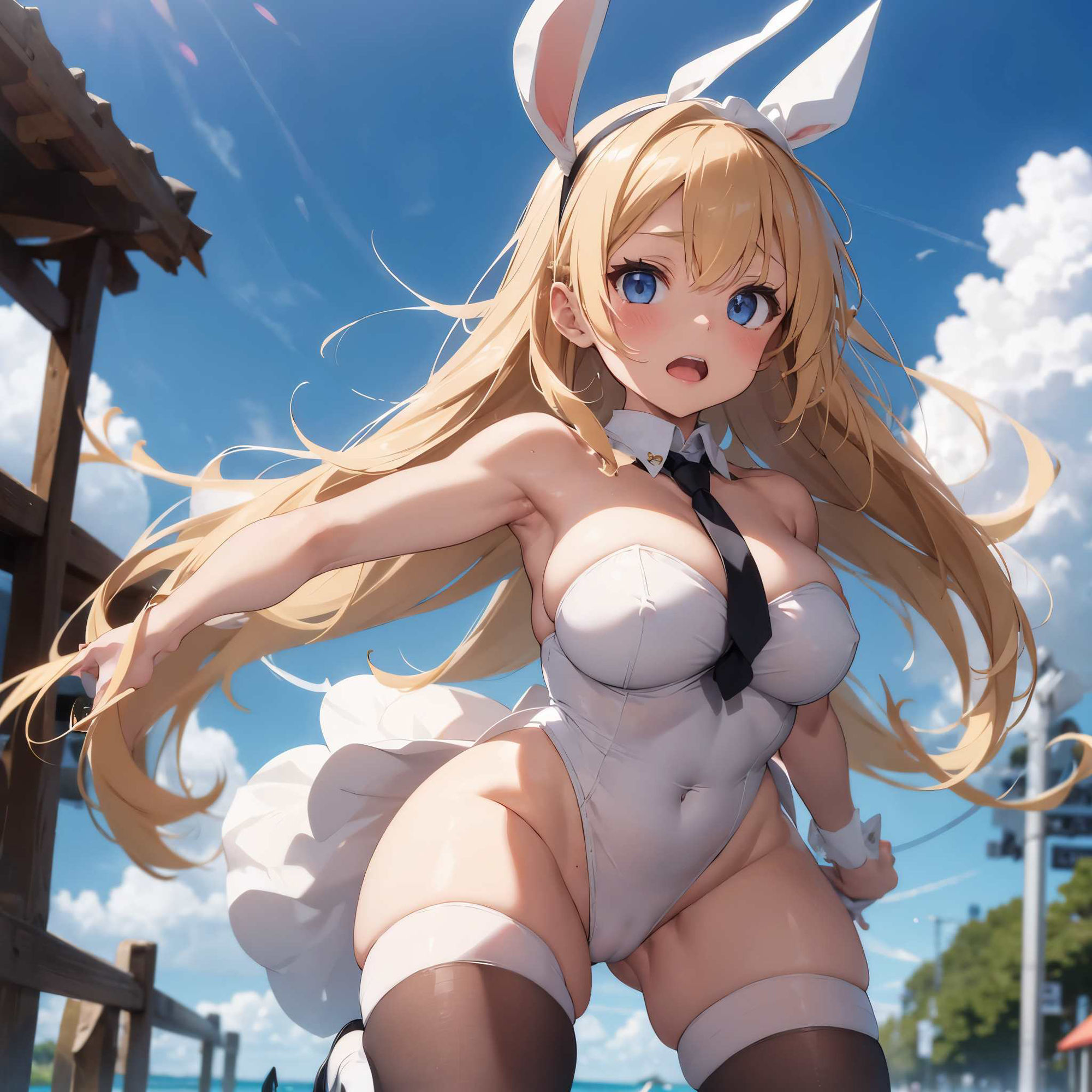 【微エロ】フェチコレVol.5 ビーチで開脚バニーガール（ジャンル別イラスト多数）【総枚数215枚】 サンプル2ページ目