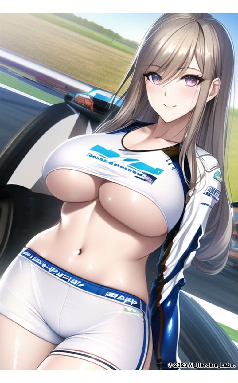 1つの呪文で生み出された100人のAI妄想美少女-6【下乳でアピールするレースクイーン女子編】 サンプル5ページ目