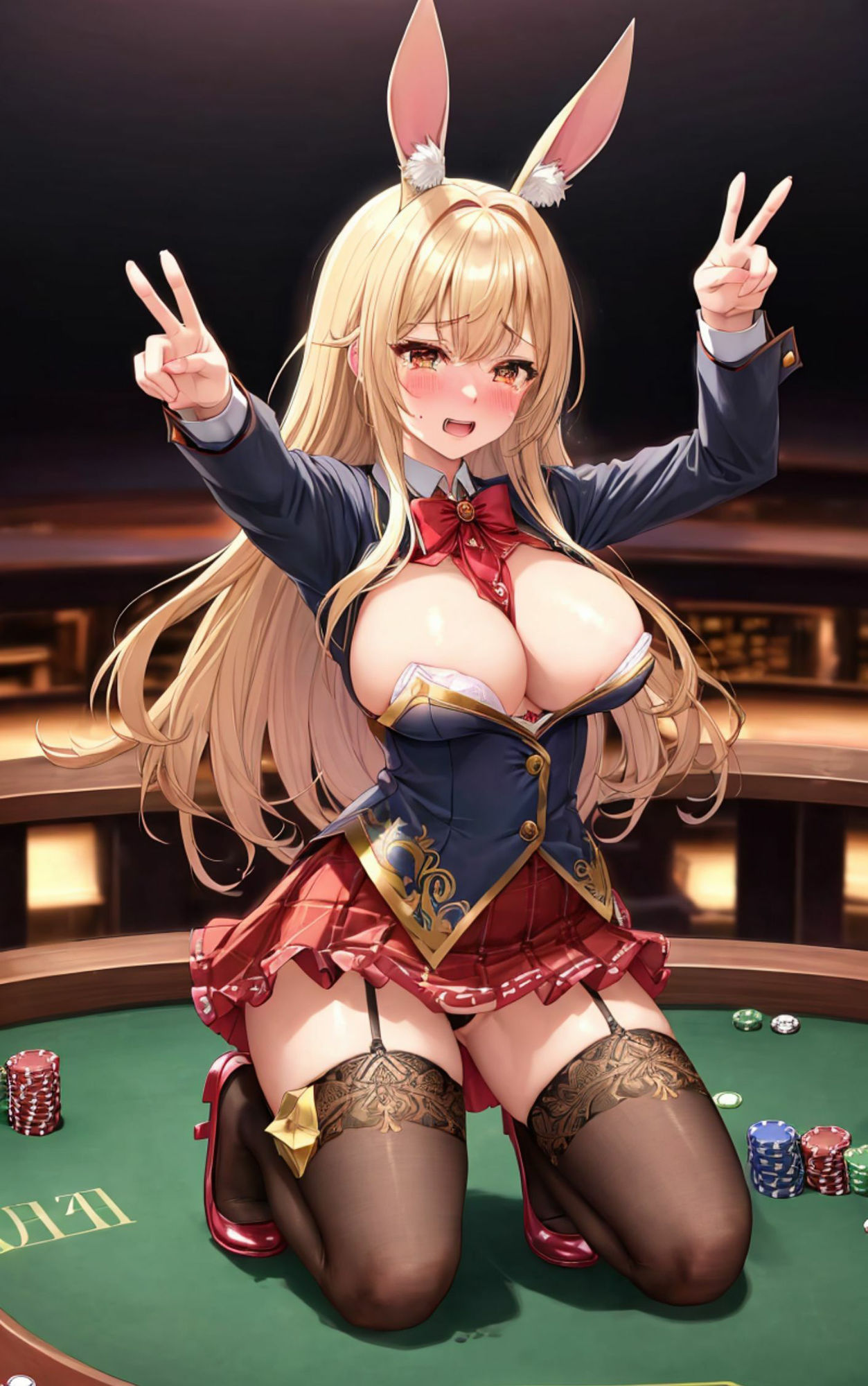 カジノで負けすぎたバニーガールは○○で返済する サンプル8ページ目