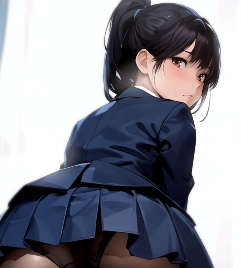 黒タイツの季節＋風のいたずら サンプル6ページ目