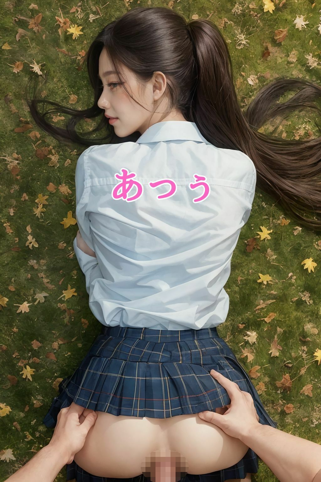 【素人ナンパ】制服女子〇生と着衣エッ〇〜おだてられて脱衣から最後まで〜 サンプル10ページ目