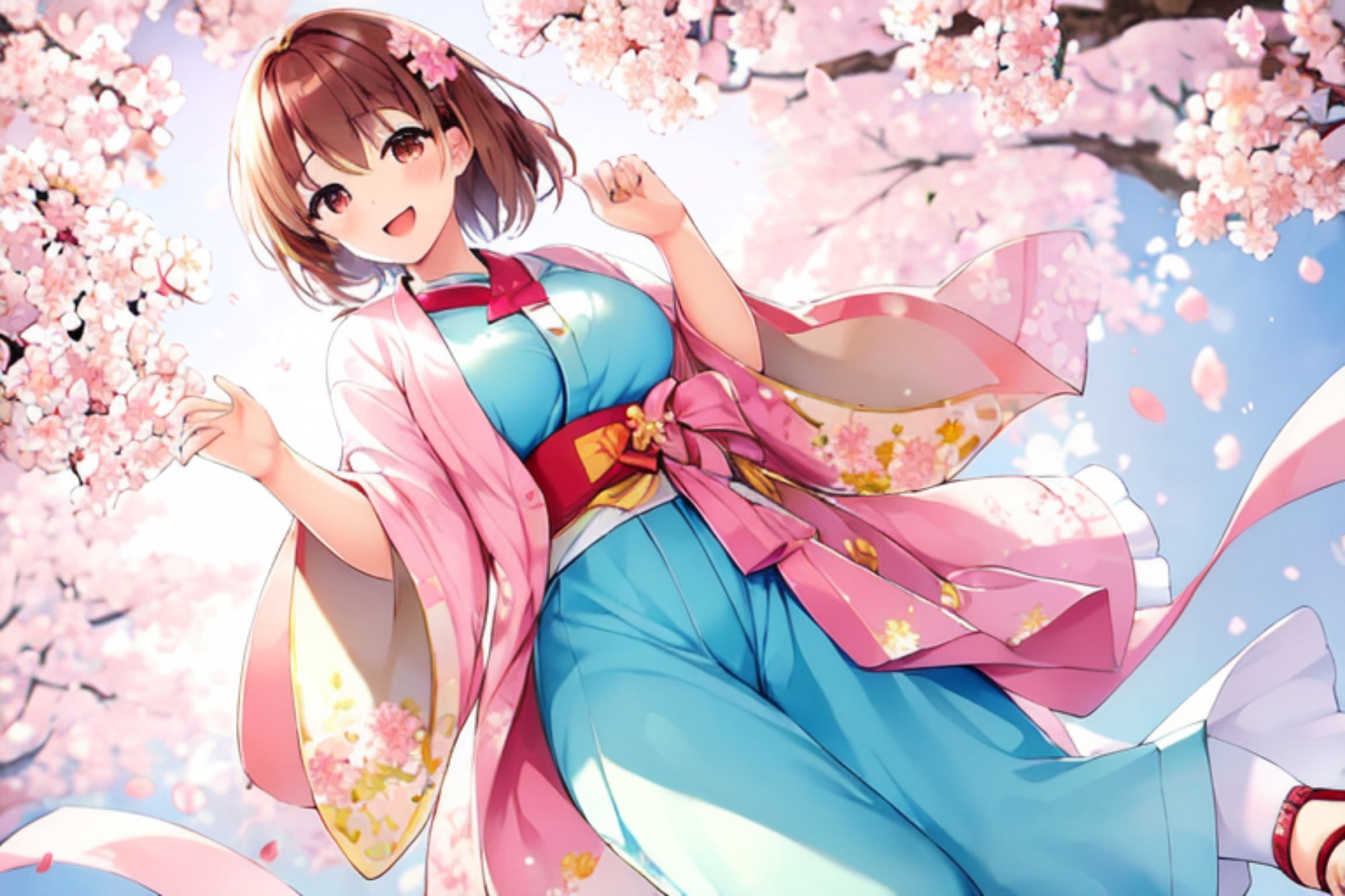 星野美月:イラストの旅路 fastイラスト集 春 サンプル1ページ目