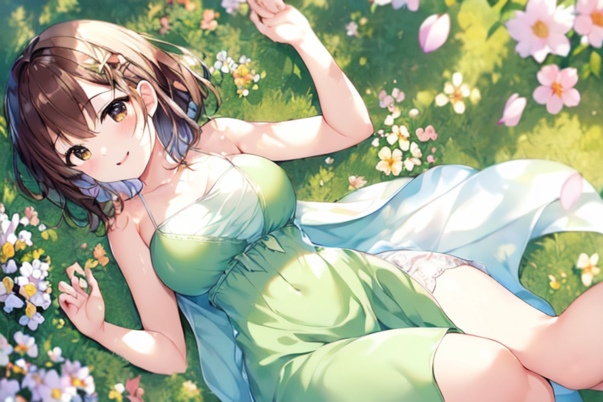星野美月:イラストの旅路 fastイラスト集 春 サンプル2ページ目
