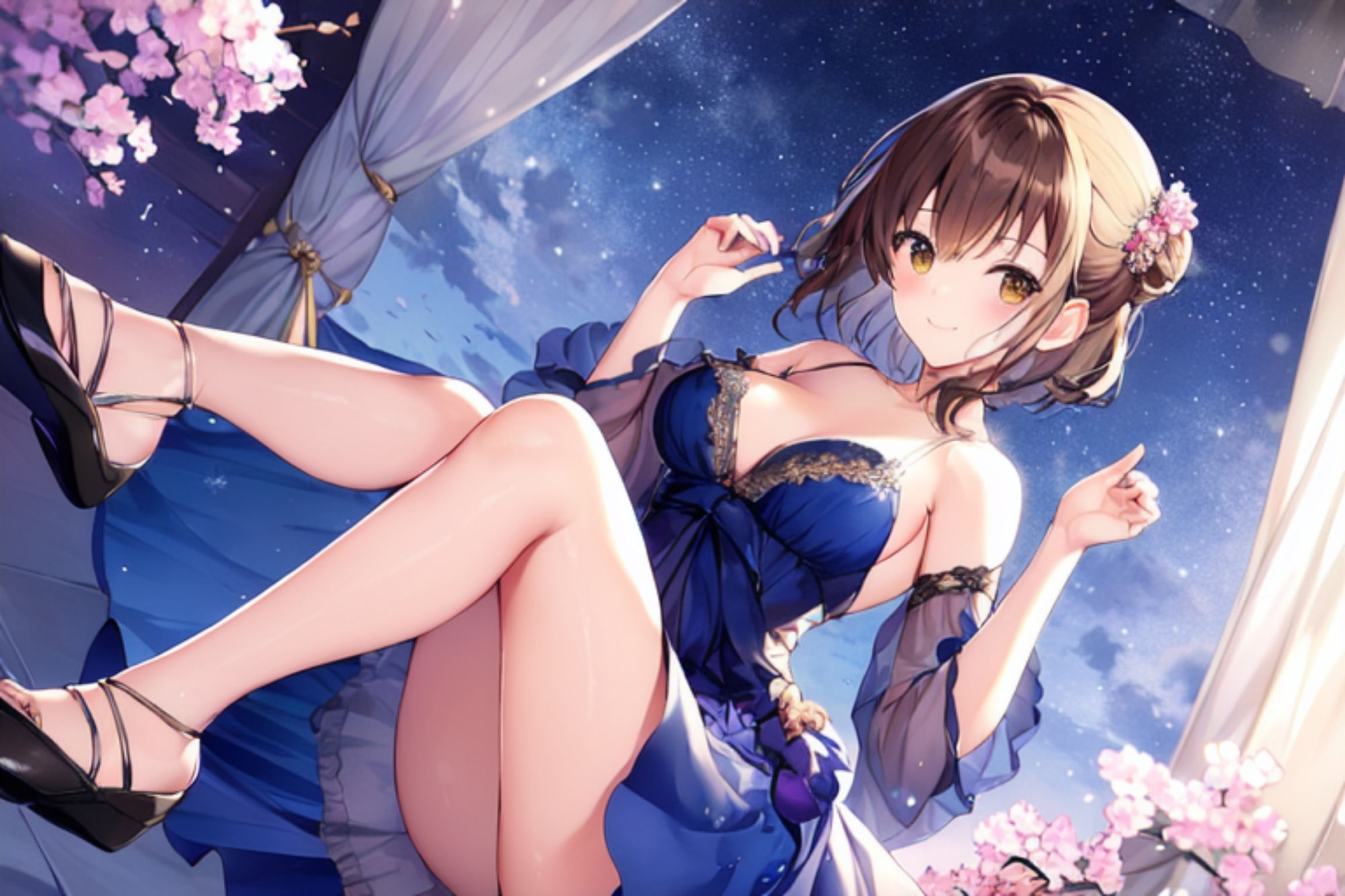 星野美月:イラストの旅路 fastイラスト集 春 サンプル3ページ目