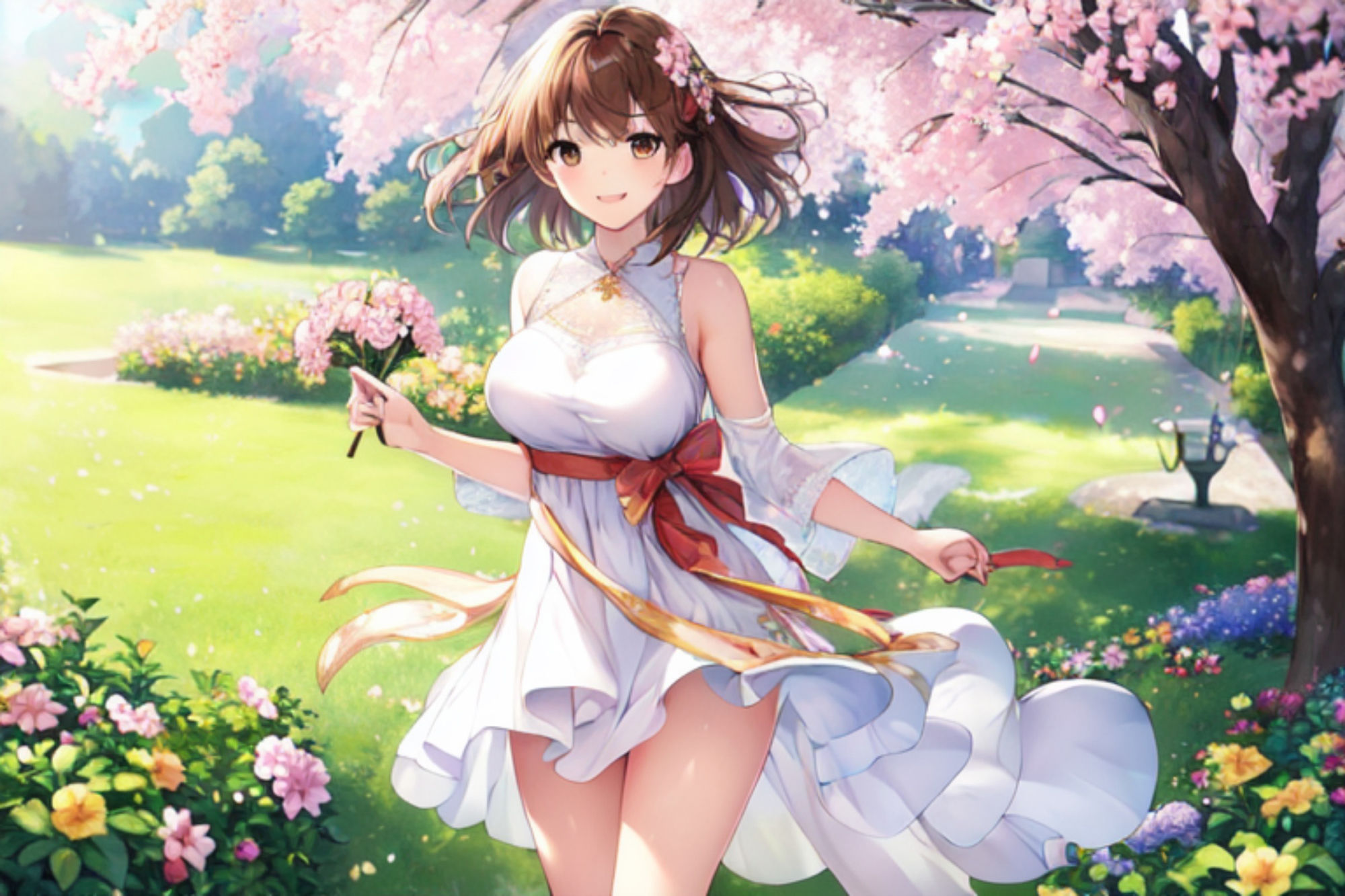 星野美月:イラストの旅路 fastイラスト集 春 サンプル4ページ目