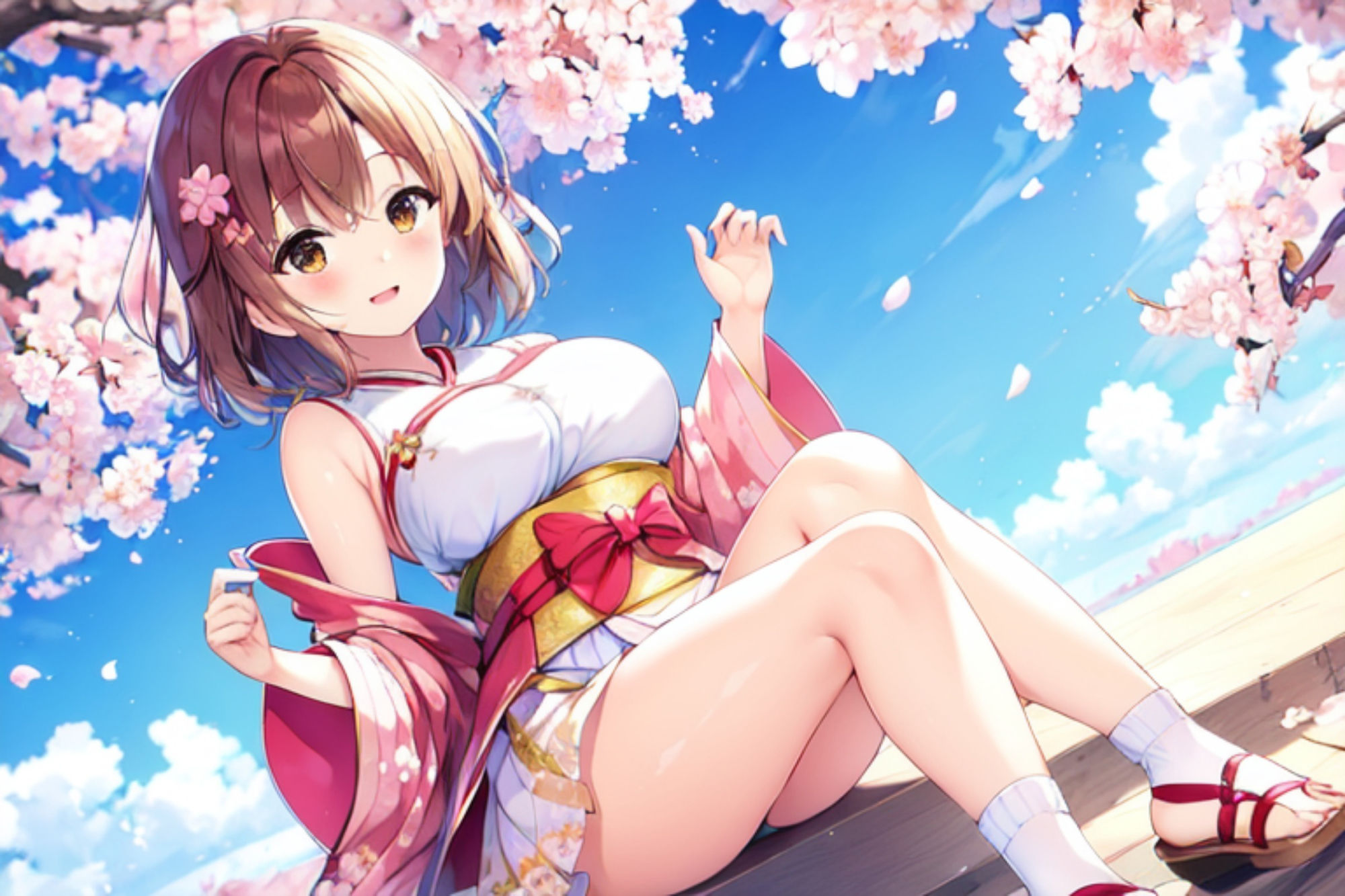 星野美月:イラストの旅路 fastイラスト集 春 サンプル7ページ目