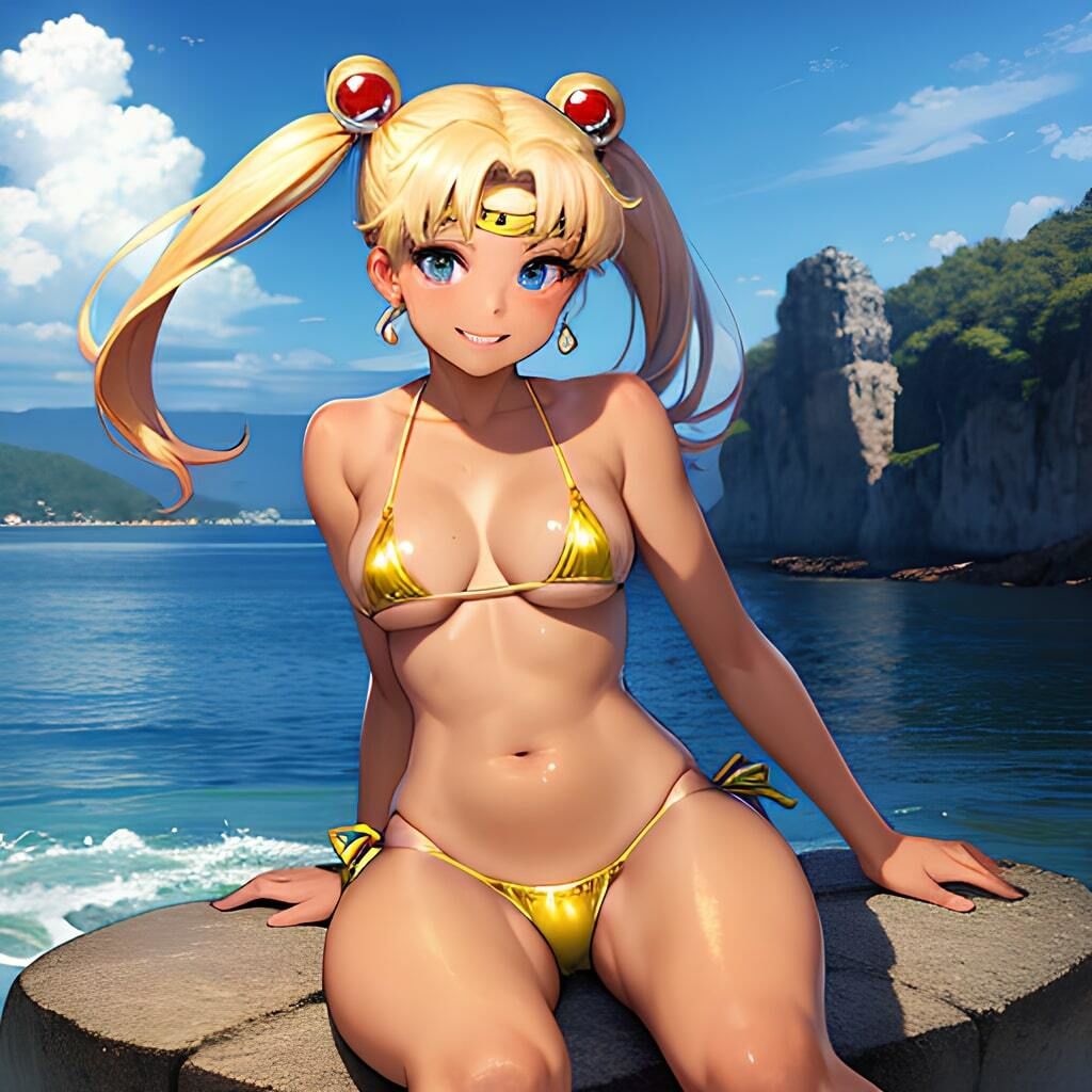 セーラー服美魔女戦士セーラームー◯ サンプル3ページ目