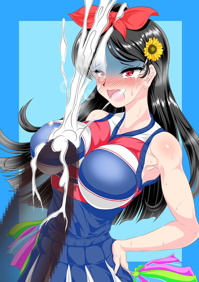 爆乳汗だくチア変態ぶっかけ サンプル3ページ目