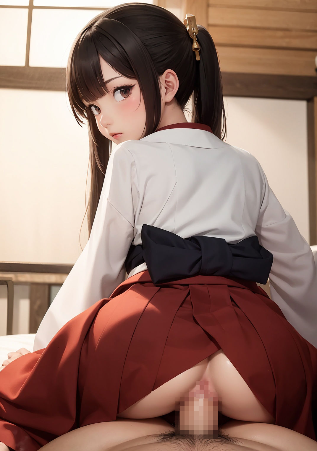 【巫女＆サンタ美少女AIイラスト集】AI MIKO ＆ XMAS MODE【PNG233枚/PDF付】 サンプル5ページ目
